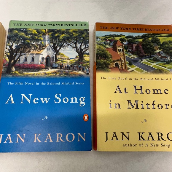 Jan Karon Mitford Series Books Lot of 3 Paperback Excellent Christian Fiction - Picture 2 of 11